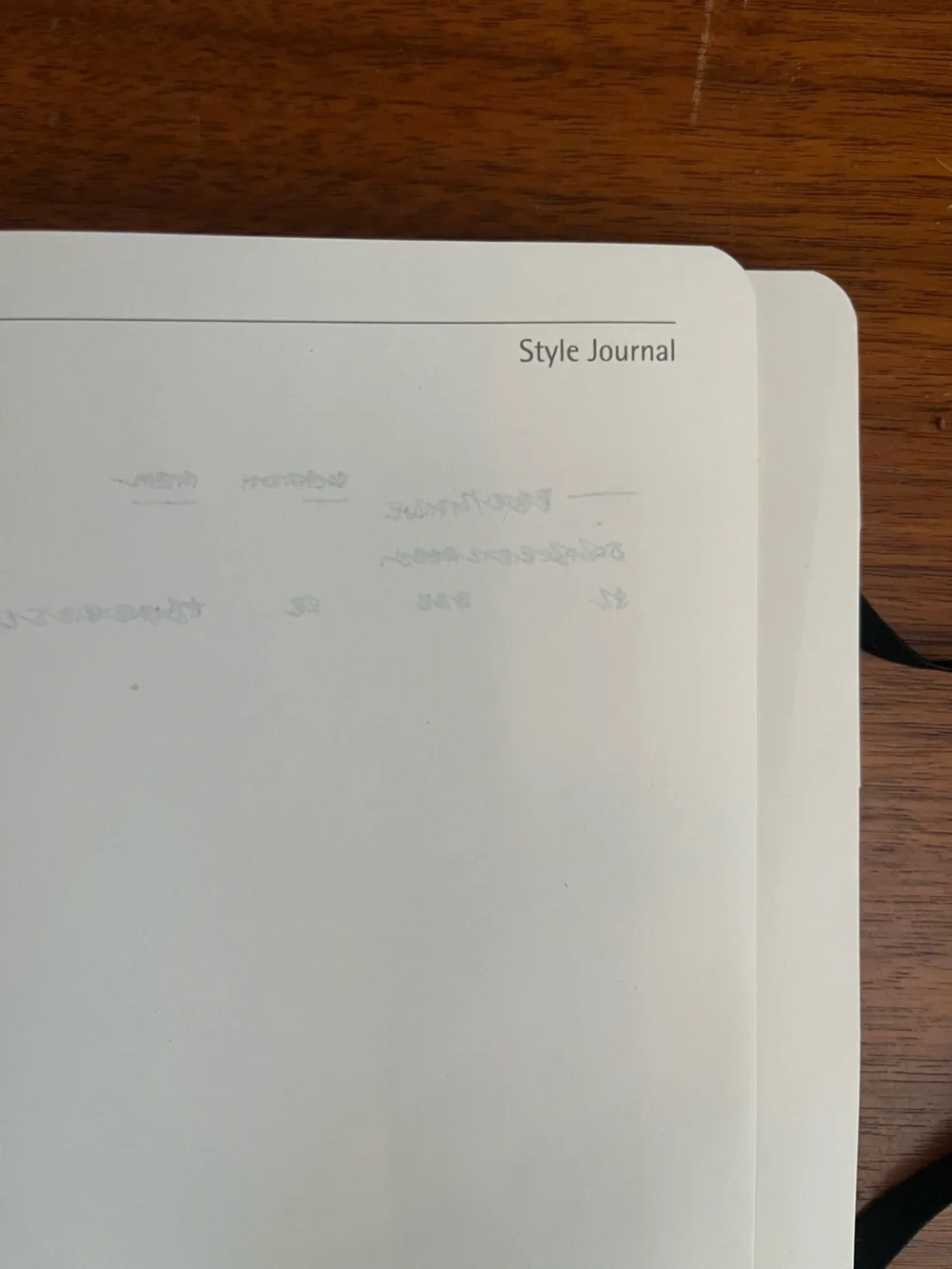 Passion Moleskine Black 5x8.5” Style Journal